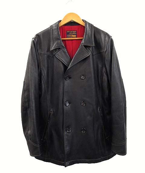 ザ フラットヘッド THE FLAT HEAD ディアスキン Pコート 鹿革 F-DLJ001 