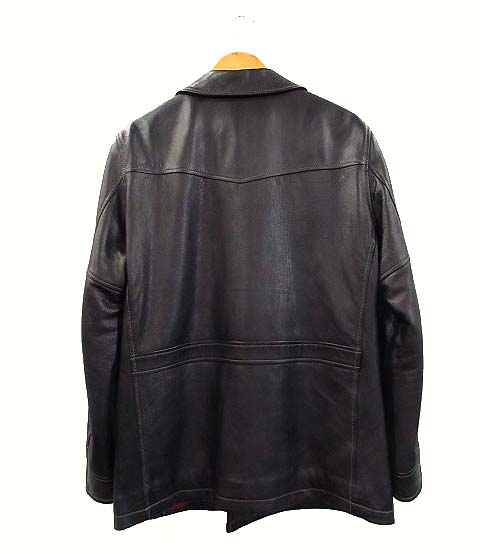 ザ フラットヘッド THE FLAT HEAD ディアスキン Pコート 鹿革 F-DLJ001 
