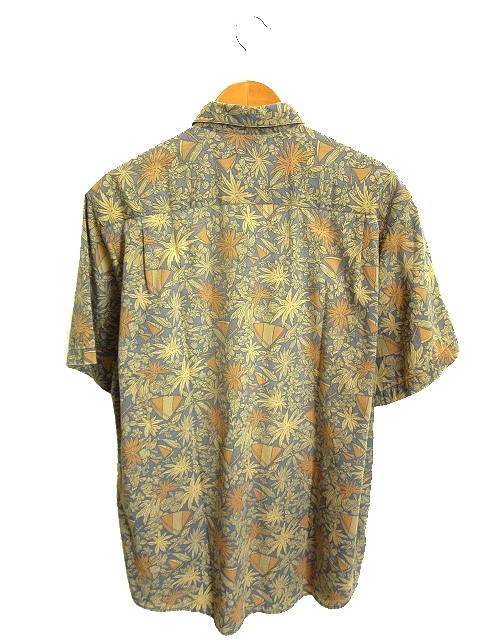 バナナリパブリック BANANA REPUBLIC 90s アロハシャツ 総柄 M 