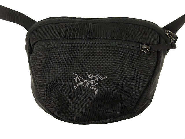 ☆新品 ARC'TERYX マカ 1 ウエストバック ブラック 最新モデル Maka アークテリクス ポシェット ショルダー ARC\u0027TERYX アークテリクス MAKA 1 アークテリクス マカ1