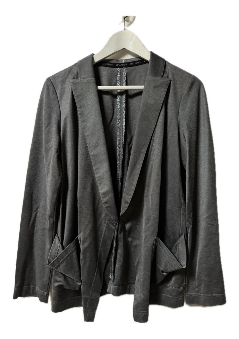 未使用 BALMAIN テーラードダブルジャケット 面倒臭く