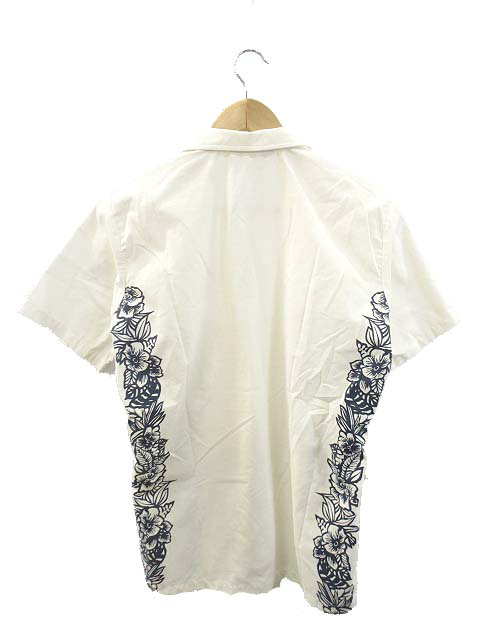 1980'sヴィンテージOceanpacificオーシャンパシフィック総柄シャツ ビンテージ80's○Ocean Pacific コットン総柄半袖シャツ黄緑