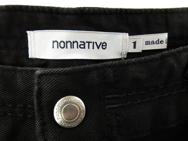 ノンネイティブ nonnative DWELLER 5P JEANS DROPPED FIT C/P  