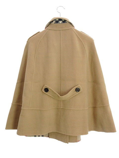 バーバリー ロンドン BURBERRY LONDON ケープ コート ポンチョ F