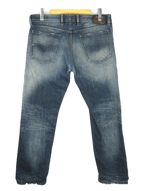ディーゼル DIESEL WAYKEE デニムパンツ 36 ブルー ジーンズ ダメージ 