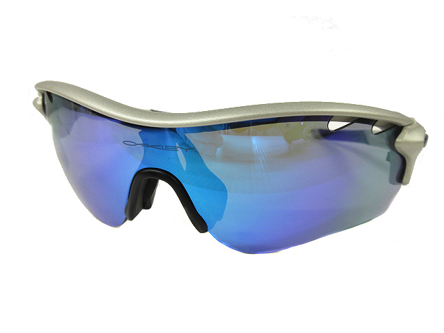 OAKLEY スポーツサングラス Rader シルバー 未使用 OAKLEY RADER