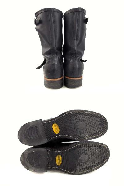 チペワ CHIPPEWA 00s 白タグ エンジニアブーツ 27899 USA製 レザー 
