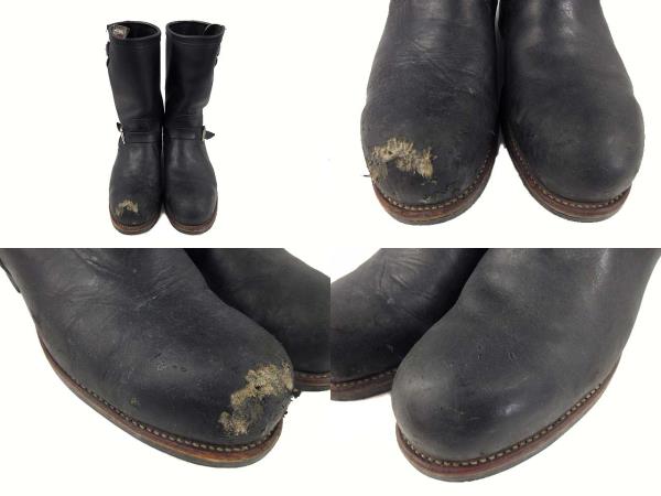 チペワ CHIPPEWA 00s 白タグ エンジニアブーツ 27899 USA製 レザー 