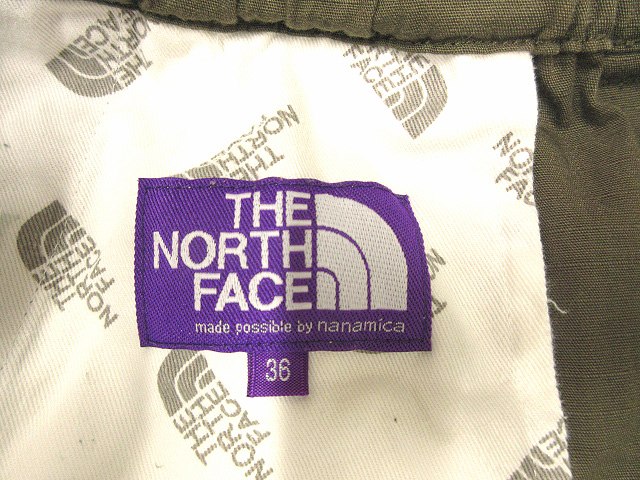 ノースフェイスパープルレーベルフィールドパンツNT5317N THE NORTH FACE PURPLE LABEL Ripstop Field Pants Ecru（ザ