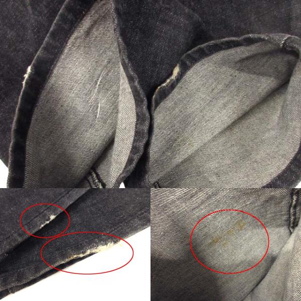 ステューシー STUSSY 90s ブラック デニムパンツ 先染め USA製 OLD  