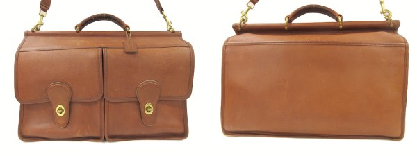 コーチ COACH USA製 オールド 5279 2WAY 本革 レザー ブリーフ