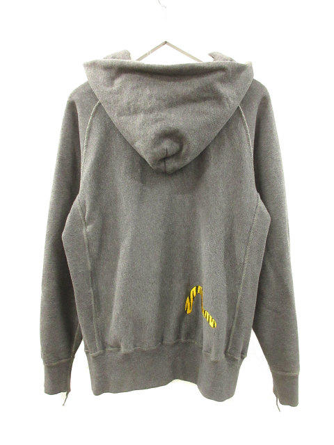 エヴィス EVISU ジップパーカー スウェットパーカー 虎 グレー 38 