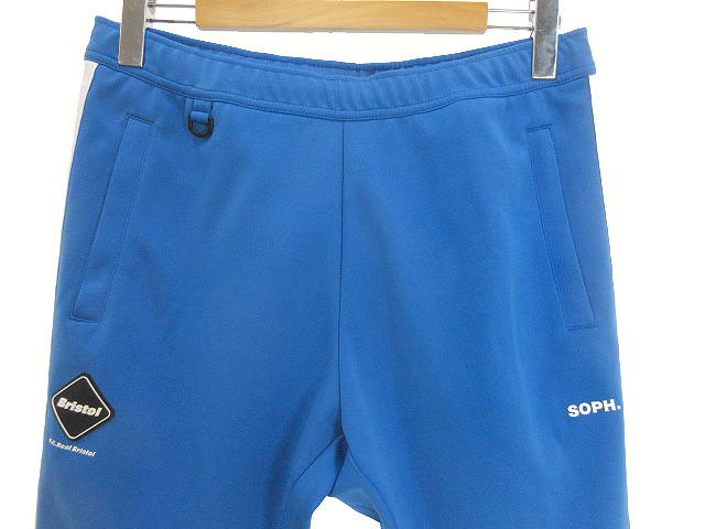 ウォーキング・ランニングウェア FCRB TRAINING TRACK RIBBED PANTS FCRB TRAINING TRACK RIBBED PANTS M GRAY.