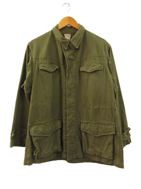 未使用★50s★フランス軍★M-47 ミリタリージャケット★VINTAGE◆46 未使用☆50s☆フランス軍☆M-47 ミリタリージャケット☆VINTAGE☆46