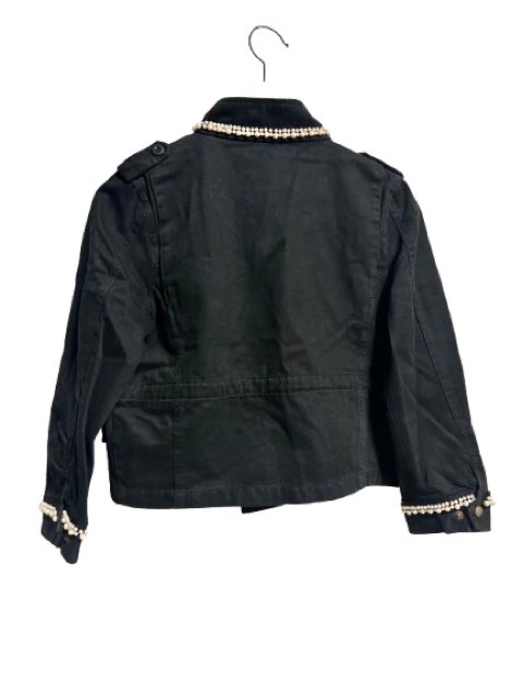 グレースコンチネンタル　ミリタリー風ビジュー襟ジャケット グレースコンチネンタル ミリタリー風ビジュー襟ジャケット