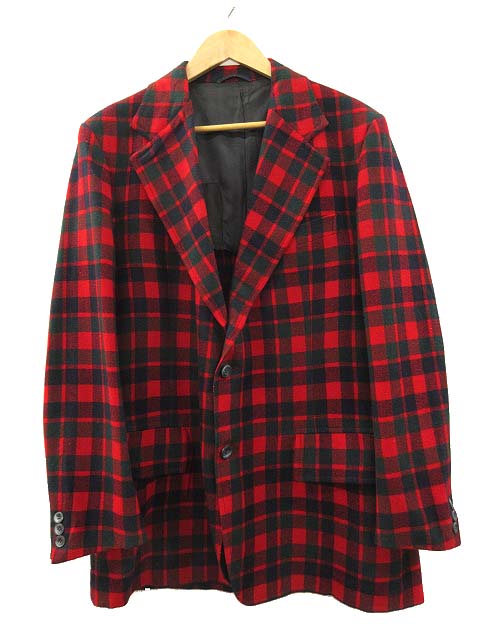 ペンドルトン PENDLETON 70s ウール テーラードジャケット チェック柄 