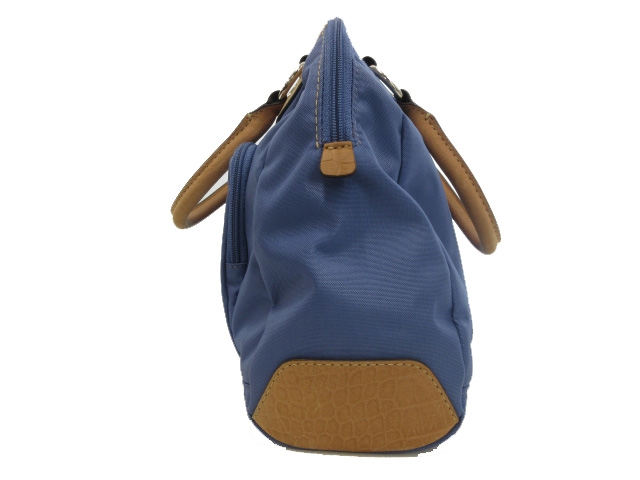 ボグナー BOGNER 2WAY ショルダーバッグ ハンドバッグ ブルー系 肩掛け 