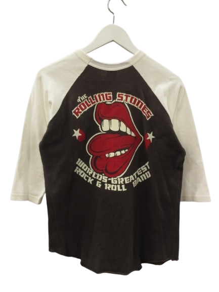 ブートレガース ローリングストーンズ ラグラン カットソー Tシャツ BOOTLEGGERS ブートレガース ローリングストーンズ ラグラン T
