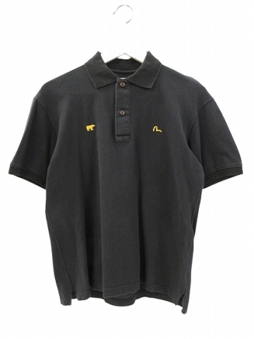 エヴィス EVISU ゴールデンベアー Golden Bear コラボ ポロシャツ 半袖 