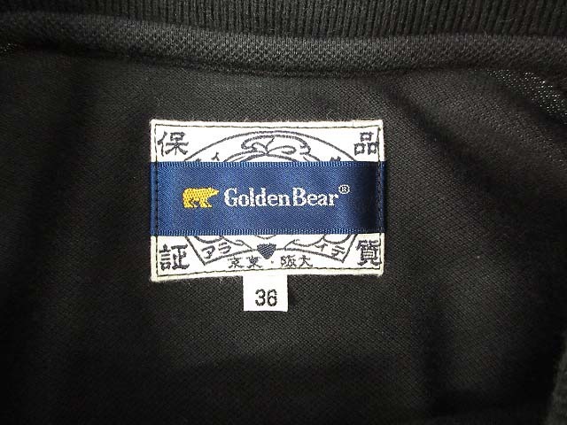 エヴィス EVISU ゴールデンベアー Golden Bear コラボ ポロシャツ 半袖 