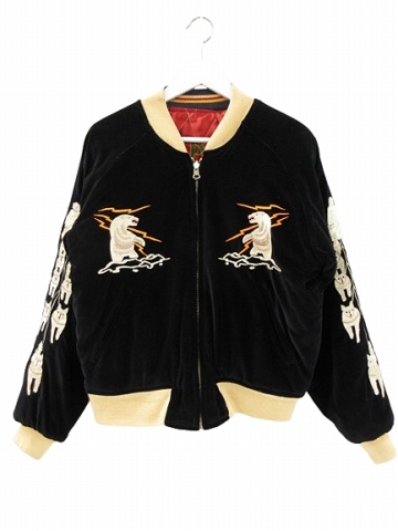 テーラートーヨー TAILOR TOYO 東洋 ベロアスカジャン リバーシブル