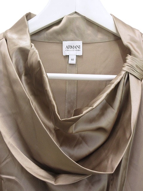 アルマーニ コレツィオーニ ARMANI COLLEZIONI シルク ブラウス 