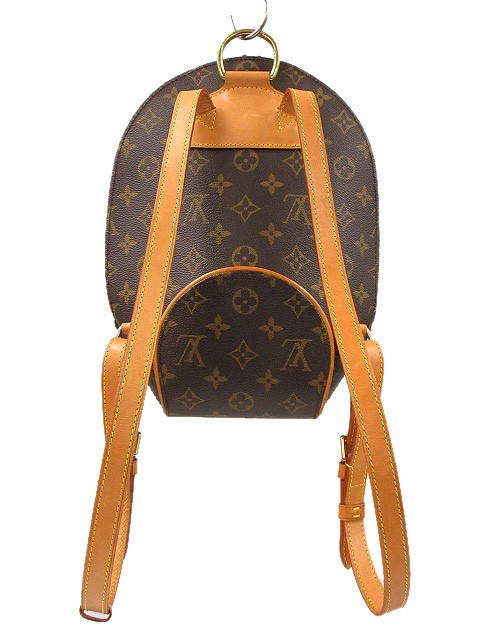 LOUIS VUITTON バッグパック モノグラム エリプス サックアド 茶
