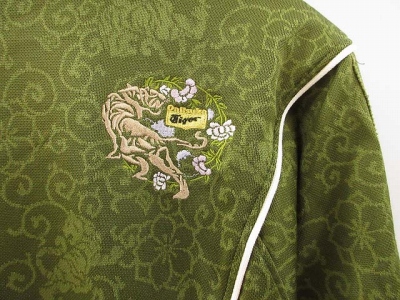 オニツカタイガー Onitsuka Tiger ジャージ トラックジャケット 和柄 