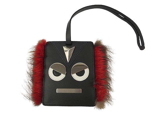 フェンディ FENDI モンスター パスケース Luggage Tag ラゲッジ タグ  