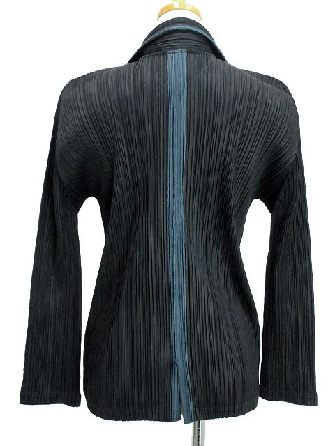 イツセイミヤケ　プリーツプリーツ　テーラードジャケット　サイズ4 ISSEY MIYAKE】【HOMME PLISSE】【BASICS】イッセイミヤケ