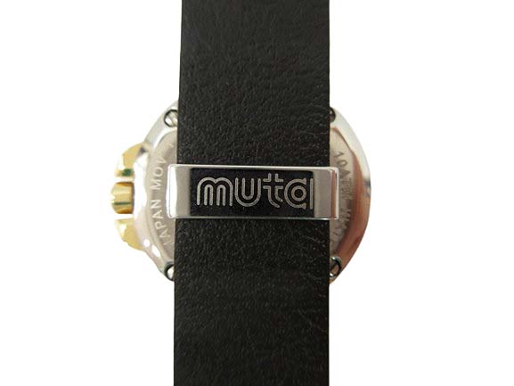 ムータ muta PICCOLORA ピッコローラ 腕時計 ネイビー ゴールド