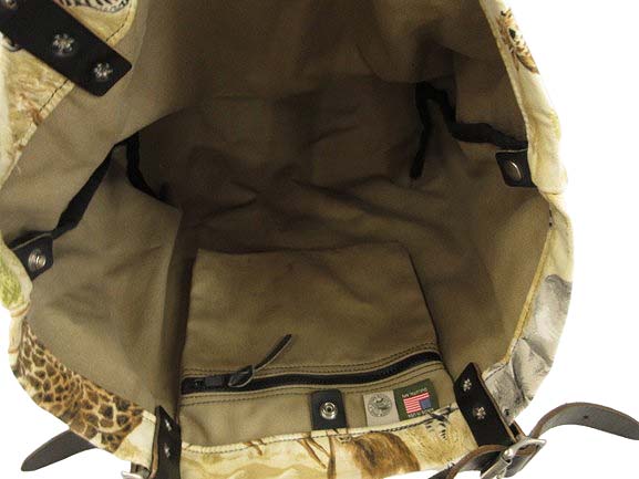 DULUTH PACK ダルースパック アニマル柄 トートバッグ ベージュ系 