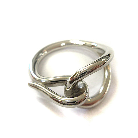 エルメス HERMES ジャンボ スカーフリング シルバー アクセサリー ☆AA