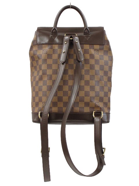 ルイヴィトン LOUIS VUITTON ダミエ エベヌ ソーホー リュック バッグ 