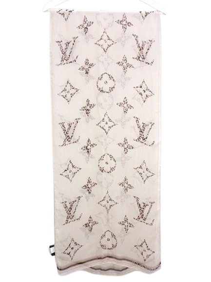 ルイヴィトン LOUIS VUITTON スカーフ リング付き エトール