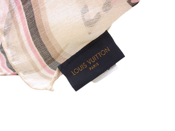 ルイヴィトン M70902 エトール ギャングリング スカーフ 大判 ストール