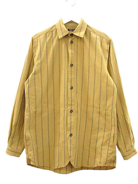FRANK LEDER フランクリーダー　シャツ セール】【FRANK LEDER/フランクリーダー】BLUEGREY WOOL SHIRT