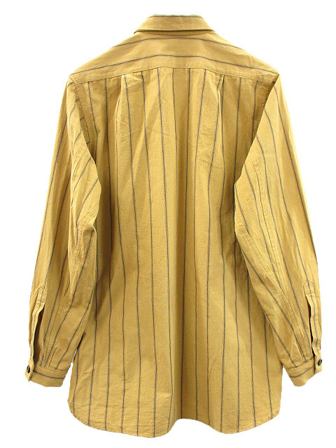 FRANK LEDER シャツジャケット フランクリーダー FRANK LEDER STRIPED COTTON SHIRT JACKET