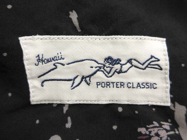 ポータークラシック Porter Classic 23SS ALOHA LONG SHIRT FRENCH 