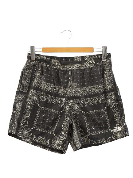 新品 ノースフェイス バンダナ ショーツ ショートパンツ ペイズリー柄