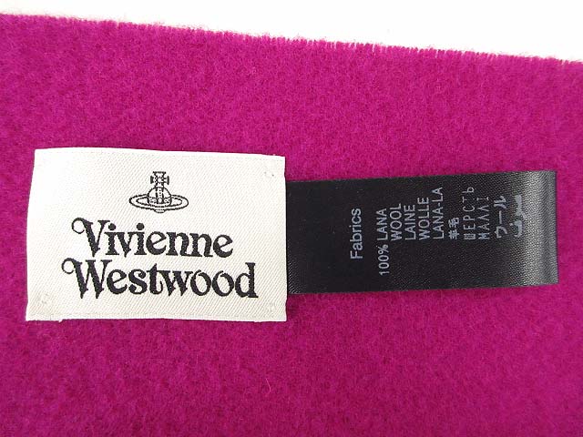 ヴィヴィアンウエストウッド Vivienne Westwood ウール マフラー