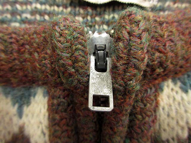 【極上品!!】70s ヴィンテージ ツイード × ニット ワークブルゾン　50s ヴィンテージ VINTAGE 50s 60s GREEN MOUNTAIN SWEATER CO