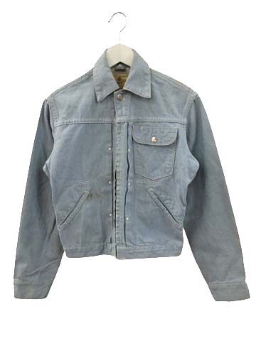 ラングラー WRANGLER 60s 22MJZ 縦ベル デニムジャケット 32 TALON 