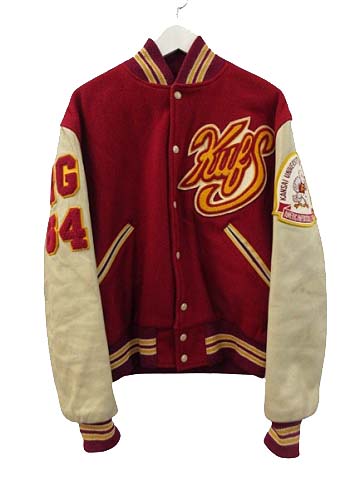 CATCHBALL SPORTS WEAR キャッチボール スタジャン 42 ヴィンテージ VINTAGE 80s キャッチボール catch ball
