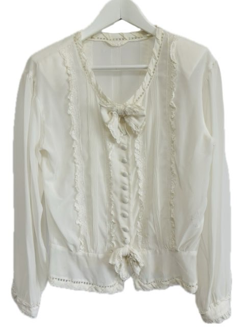 インゲボルグブラウス白