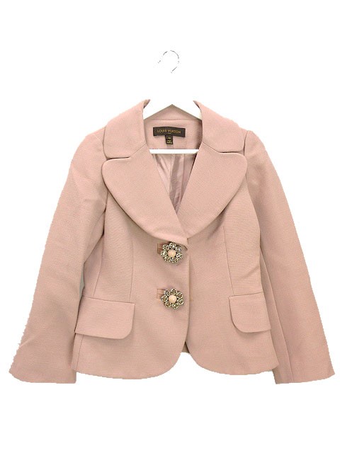 ルイヴィトン LOUIS VUITTON ショートコート ジャケット ビジュー