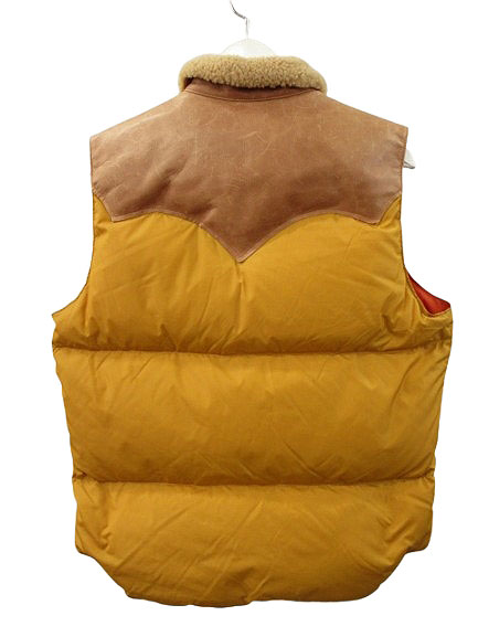 goa ターキー フェザー ベスト ブラウン フリーサイズ 銀座本店で、ロッキーマウンテンフェザーベッドのブラウン×ネイビーの