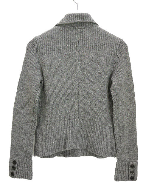 BURBERRY LONDON ウール カーディガン サイズ1 グレー バーバリー ロンドン BURBERRY LONDON ニット ジャケット カーディガン