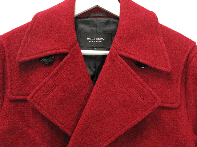 バーバリーブラックレーベル BURBERRY BLACK LABEL ピーコート