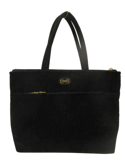 新品未使用　FEILER フェイラー　ハンドバッグ　ブラック フェイラー FEILER ハンドバッグ トートバッグ シュニール織